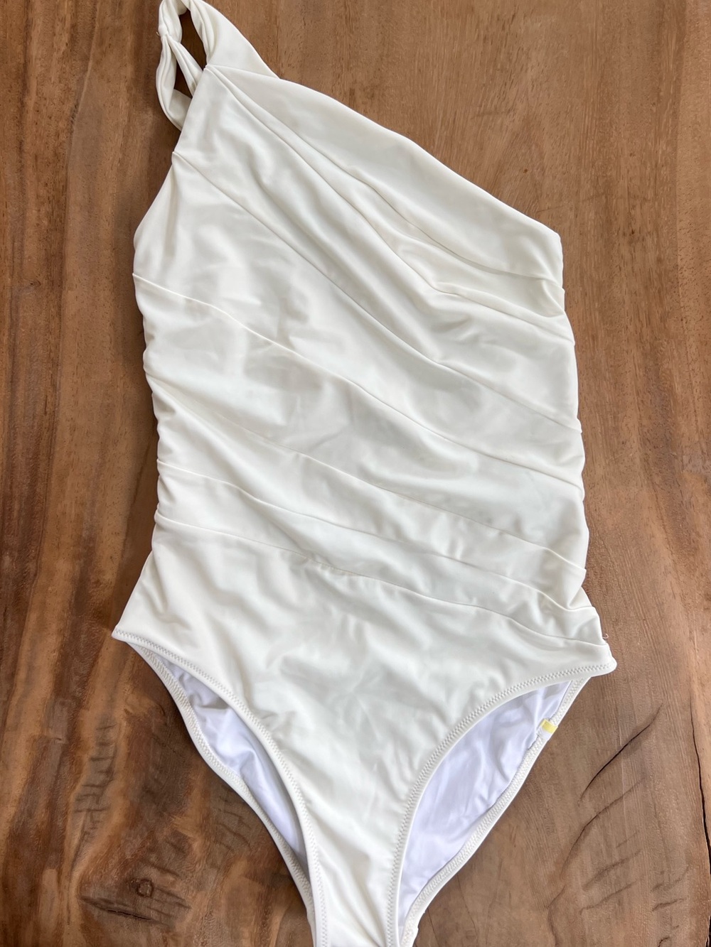 Summer salt white one piece bikini